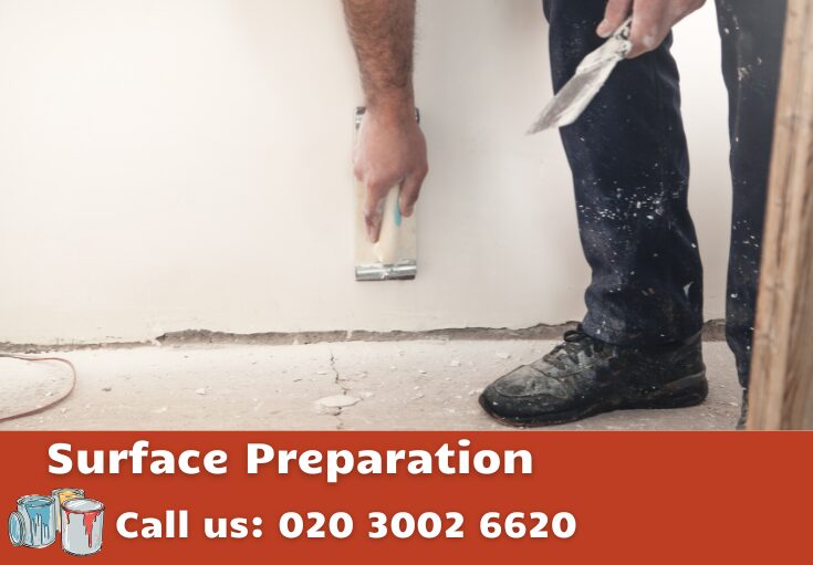 surface preparation Wimbledon